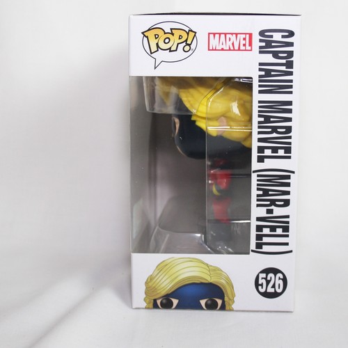 Funko Pop Captain Marvel #526 Exclusive 2019 Fall Convention Limited Edition NIB - Picture 3 of 7