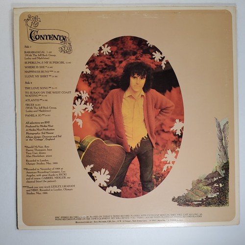 Donovan - Barabajagal Vinyl 1969 BN 26481 Excellent Condition - Imagen 5 de 5