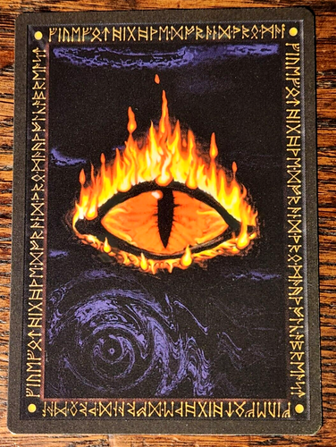 1x Flammen Des Zorns Middle Earth MECCG CCG NM/M German PROMO + Fast Shipping! - Picture 2 of 2