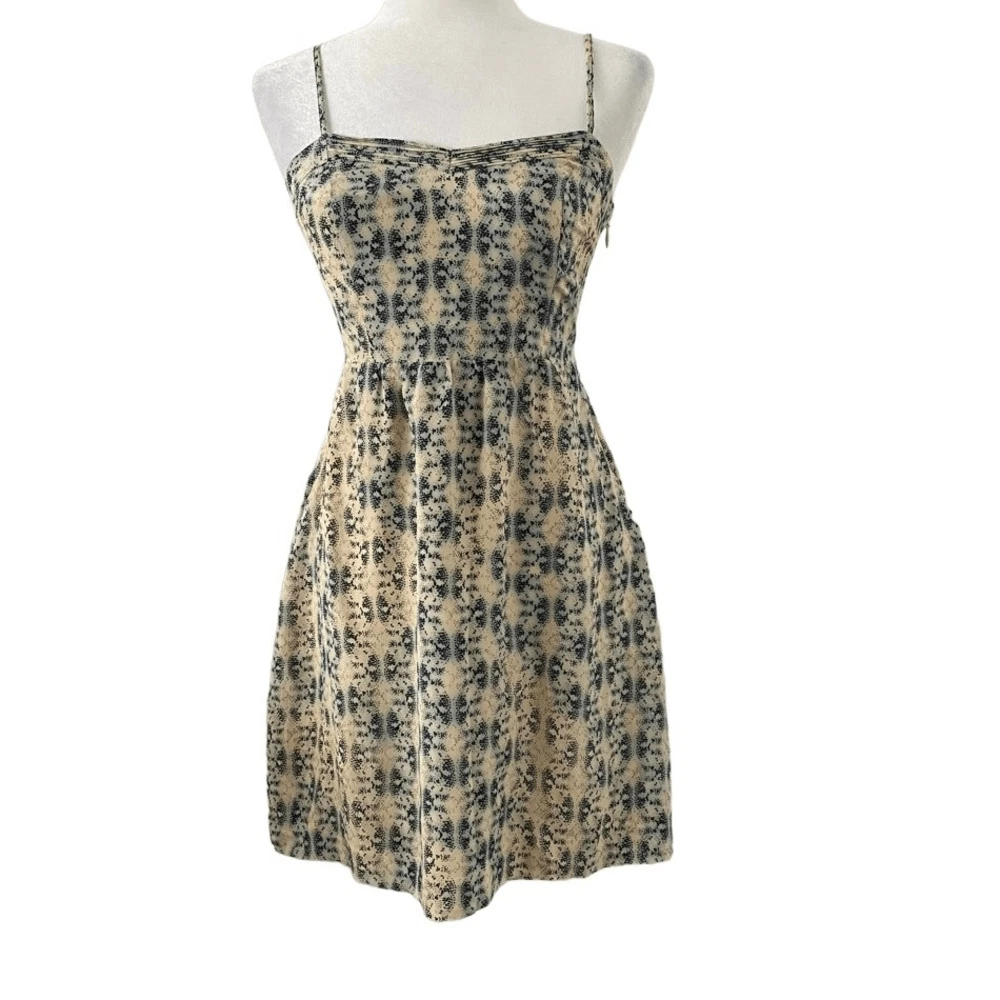 VETEMENTS Abito Moulinette Soeurs Anthropologie in seta Sangrette 2