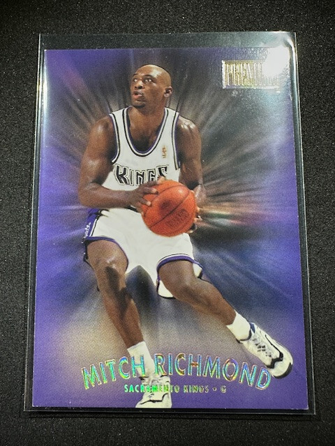 Mitch Richmond 1998 SkyBox Premium Gold #73 Sacramento Kings HOF Legends Jersey