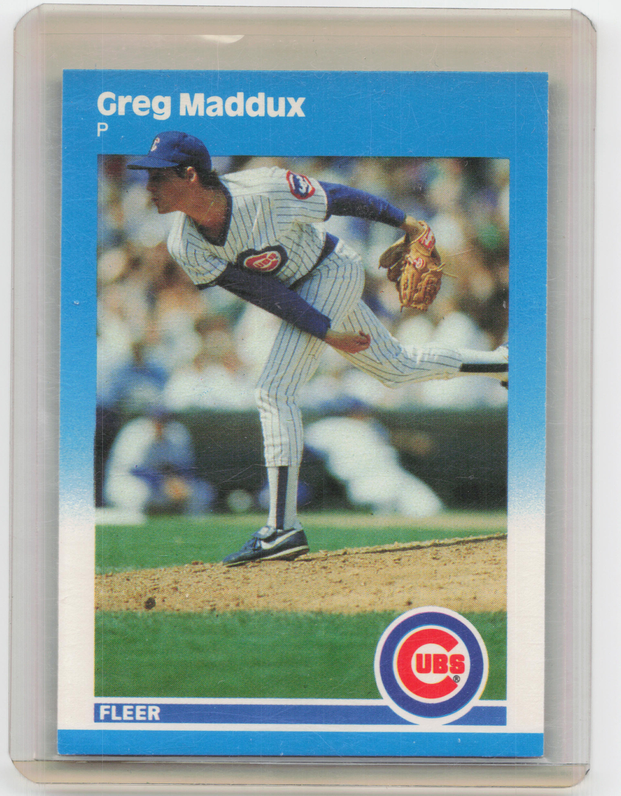 1987 Fleer Update #U-68 Greg Maddux