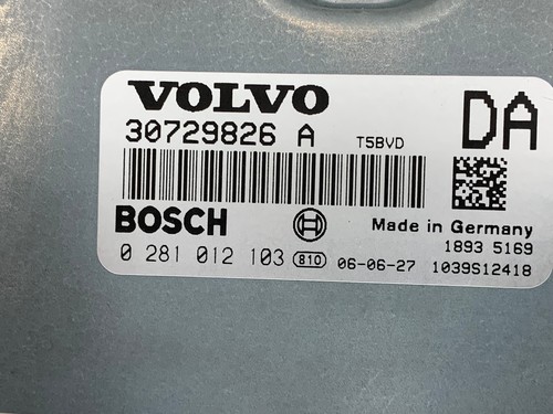 2006 VOLVO C70 MK2 2.4 D5 180 BHP AUTO ENGINE ECU KIT 30729826 WITH ABS PUMP - Picture 6 of 12