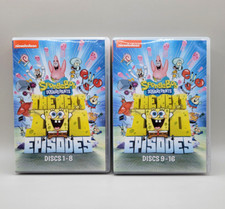 SpongeBob SquarePants: The Next 100 Episodes (DVD) Part 1 & 2 Discs 1-8 9-16