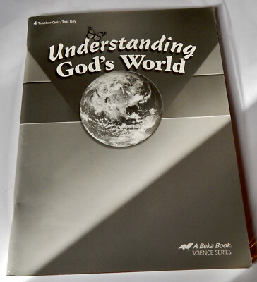 Abeka Understanding God's World Teacher Quiz/Test Key 4th Grade Yr. 5 