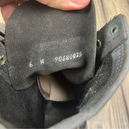 Vintage Abilene Roper Black Boots Embroidered Aztec Western Leather Women's 6 - Picture 11 of 15
