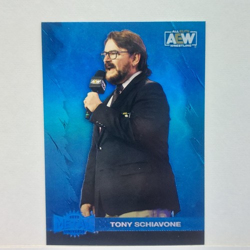 AEW 2022 Sky Box Metal Universe BLUE / PURPLE PARALLELS Choose Your Pick - Picture 27 of 40