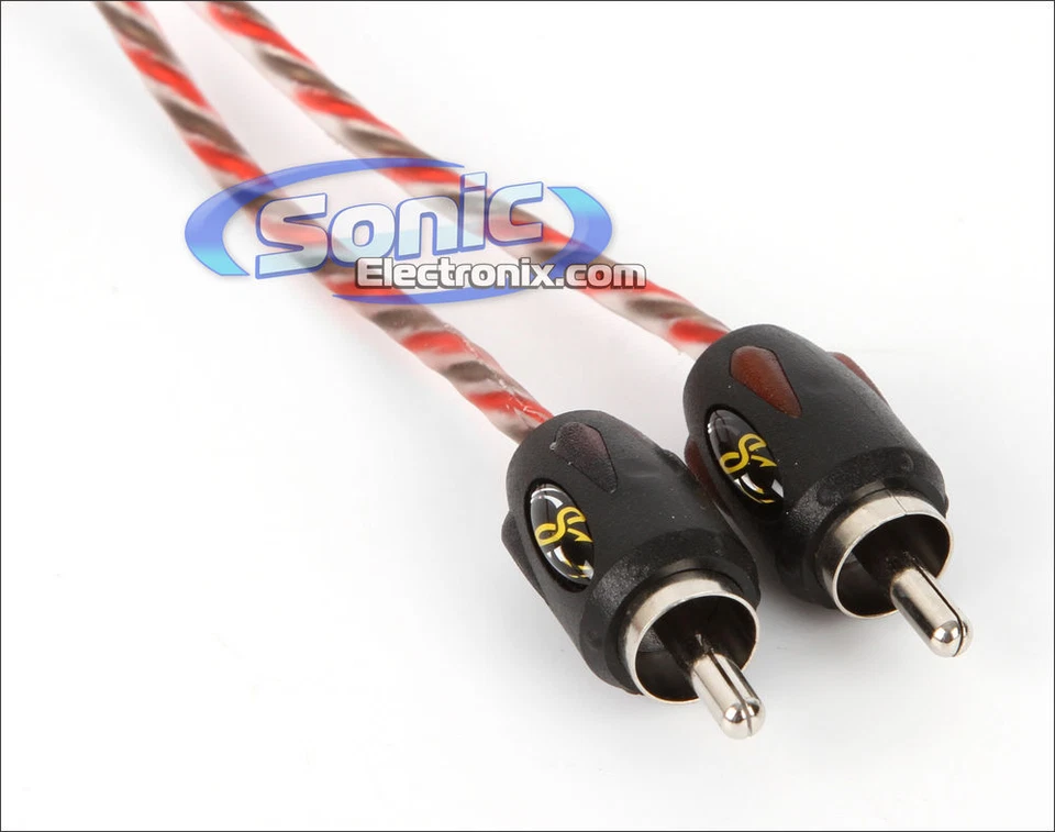 Cable de interconexión de audio RCA serie 4000 Stinger SI421.5 1,5 pies de 2 canales Foto 2 de 2