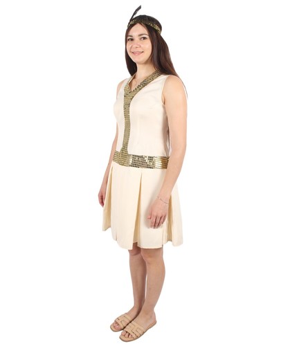 Adult Women's 20's Trendy Flapper Style Short Dress Costume Set, HC-2068 - Picture 20 of 42