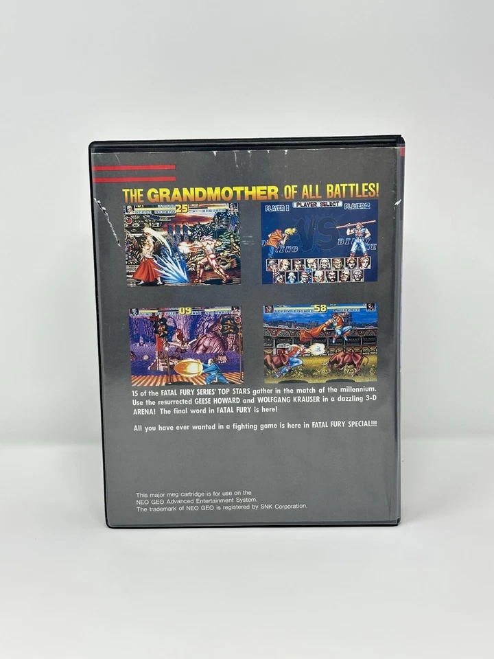 Fatal Fury Special Neo Geo AES. CIB Foto 3 de 4