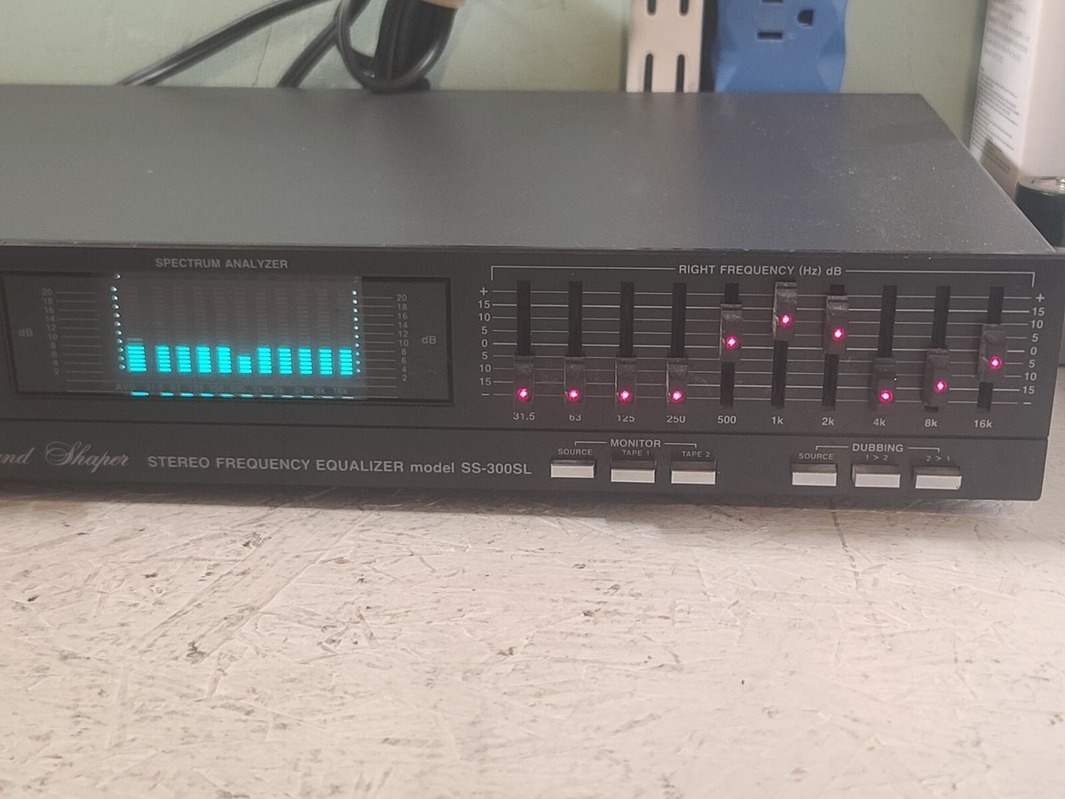 ADC Sound Shaper SS-300SL 10 Band Stereo Frequency Equalizer