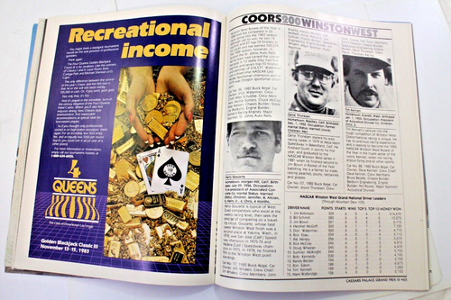Ceasars Palace Grand Prix III Official Race Program Oct. 6-9, 1983 - Picture 7 of 8