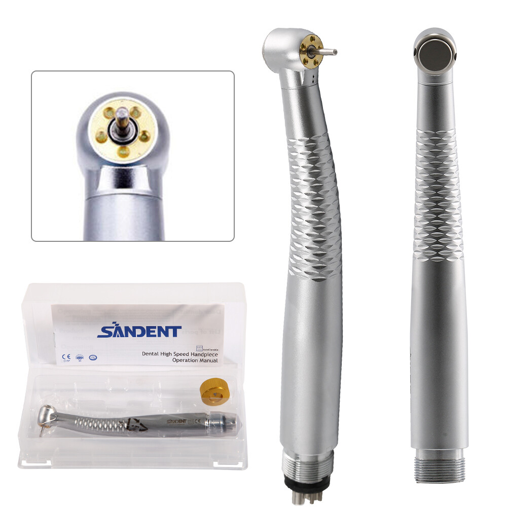 OLED 5 Light LED E-Generator Dental High Speed Fiber Optic Handpiece 2/4Hole AZ - Foto 7