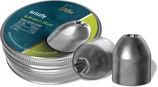 H&N Sport Grizzly Hollowpoint Airgun Pellets .25 Cal, 31 Grain, 150Ct
