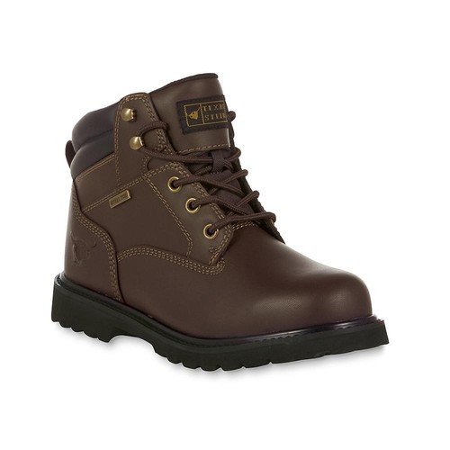 TEXAS STEER Men's Steel Toe Work Boot 