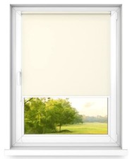 Roller Blinds Stick On Or Noninvasive Home Office Window Easy Fit  Light Cream