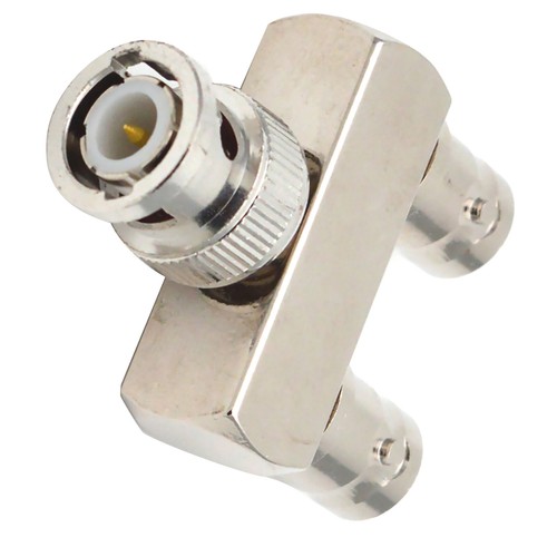 BNC Male to BNC Female*2 RF BNC Adapters Durable Replacement Accessories - Zdjęcie 5 z 7