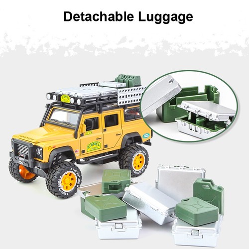 1/28 Land Rover Defender Off-Road Diecast Model Car Toy Collection Kids Gift - Picture 7 of 15