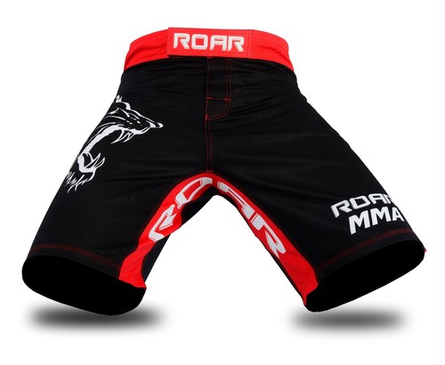 ROAR New MMA Kick Boxing Shorts BJJ Rash Guard Compression Legging No Gi Gym Set - Picture 9 of 11