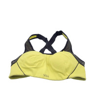 Victoria's Secret VSX Yellow Athleisure Workout Wire Free Sports Bra Size 32B