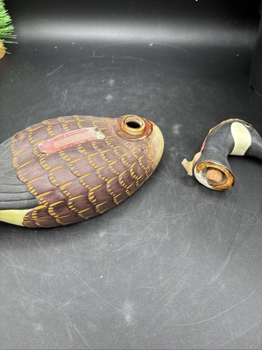 Hoffman’s Mini Goose Decoy Decanter Duck Vintage - Picture 6 of 7