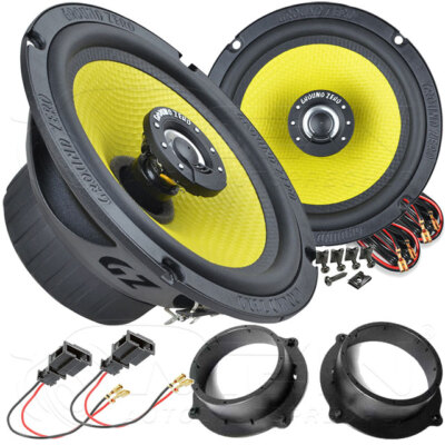 GROUND ZERO LAUTSPRECHER für AUDI TT 8J 2006-2014 Front Vorn 2-Wege 130W #A40D