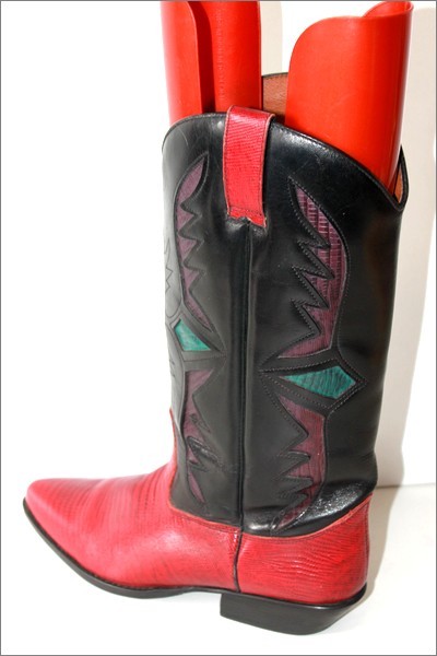 Hunt Club Stiefel Cowboy-Stiefel Vollleder Rot Dunkel Schwarz T 8 40 Hunt Club Stiefel Cowboy-Stiefel Vollleder Rot Dunkel Schwarz T 8 40