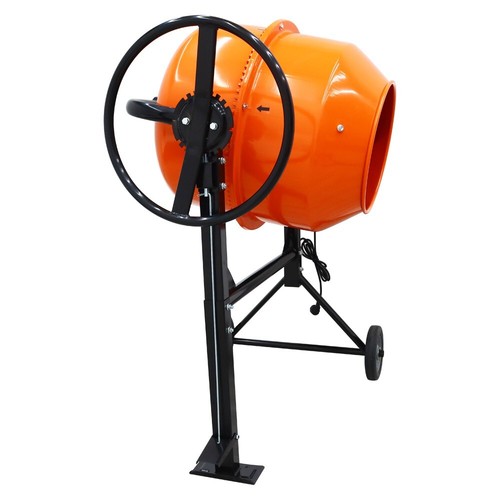 Electric Portable Cement Mixer 3.7 cu.ft/105L Concrete Mortar Steel Drum - Bild 4 von 23