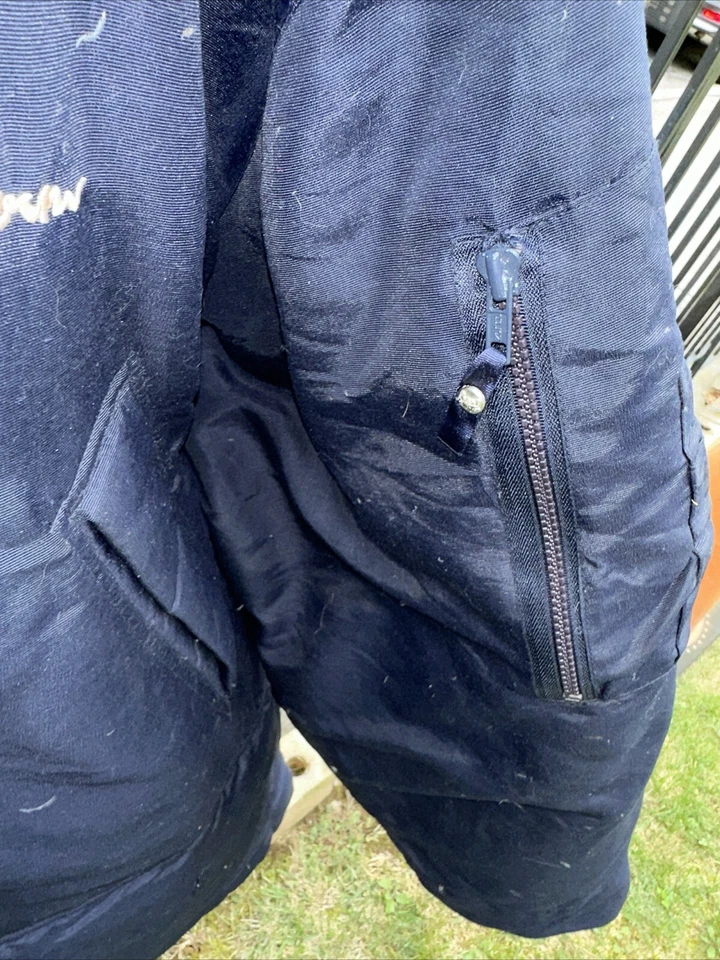 Parka vintage años 90 Phat Farm 3XL Clymatec 4G-PFMax capucha de piel real relleno 🔥🔥 Foto 3 de 4