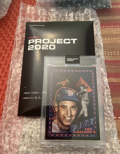 Topps Project 2020 Card 74 1954 Ted Williams by Efdot Boston Red Sox