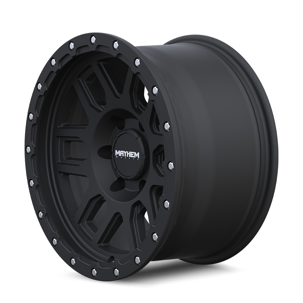 Mayhem Delta Wheel 8304 Matte Gunmetal Matte Black Lip 20X9 8-170 -12mm ...