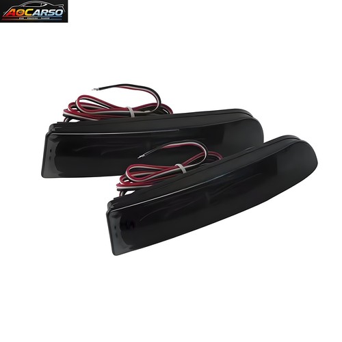2x Smoked Lens LED Bumper Reflector Tail Brake Lights For 2006-2012 Toyota RAV4 - Bild 8 von 23