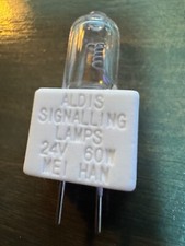 JCS G6.35 ALDIS SIGNALLING LAMP 24V 60W  Ceramic Replacement Bulb