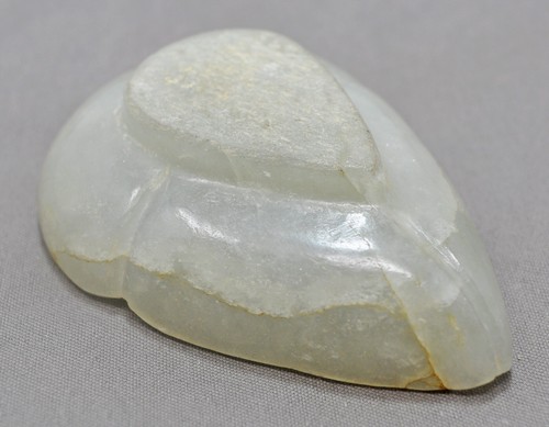 Pequeño tazón de joyería vintage de piedras semipreciosas tallado a mano fino - Imagen 6 de 7