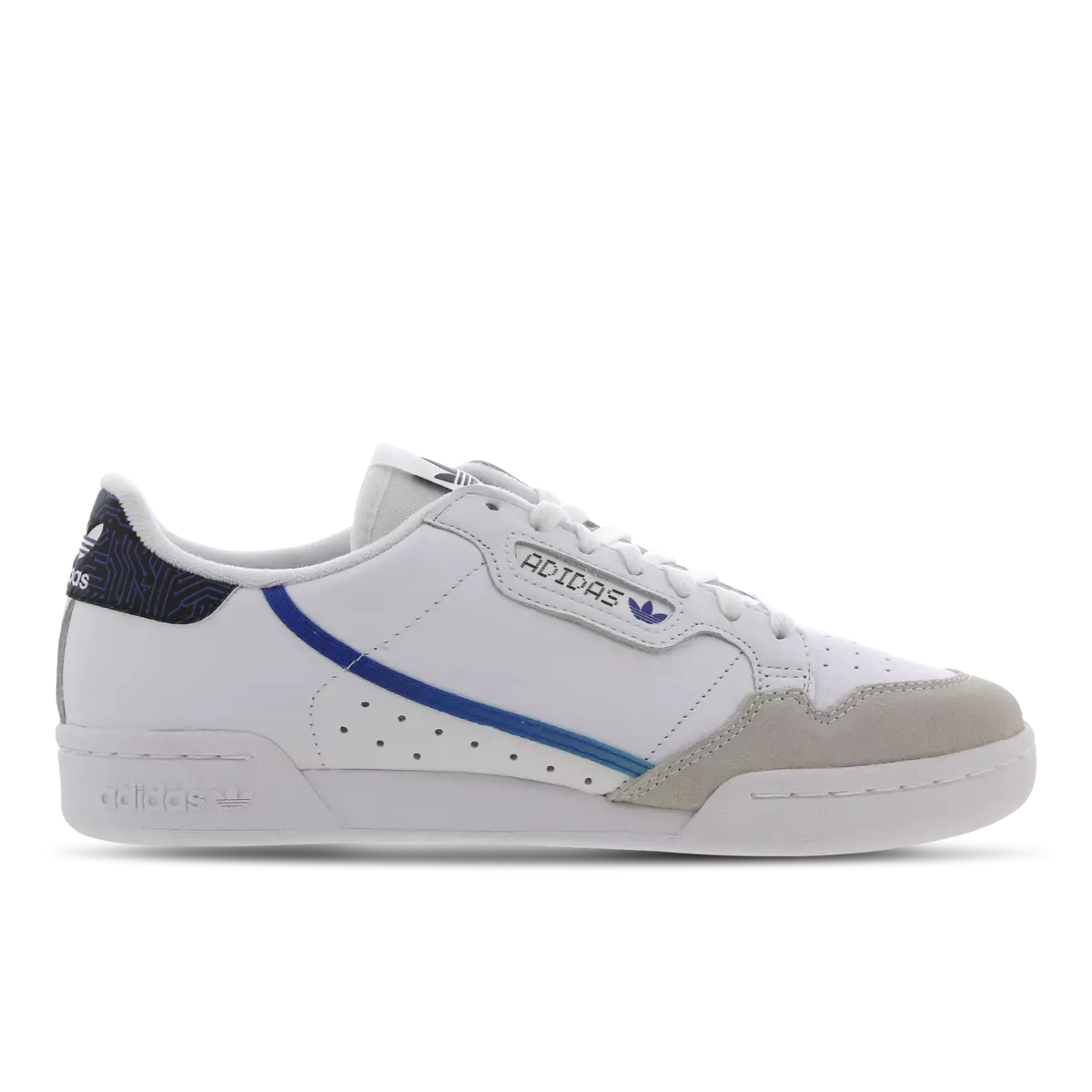 Adidas continental 80 clearance off white blue