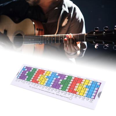 Gleitlineal E-Volk Gitarre Maßstab Rechenschieber für