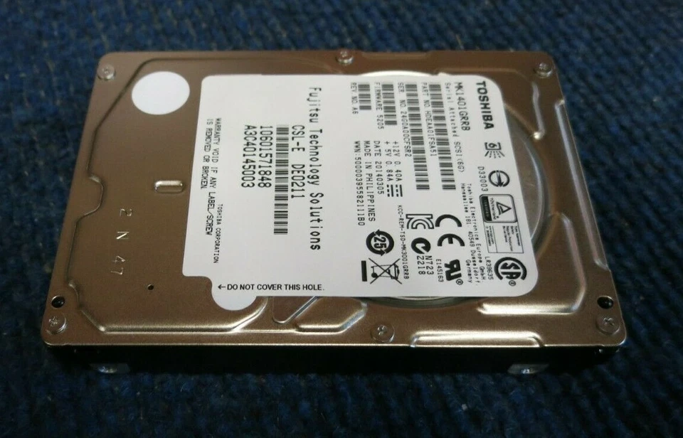 Toshiba MK1401GRRB A3C40145003 Enterprise 147GB 15000RPM SAS 6Gbps 32MB 2.5" HDD - Image 3 of 4