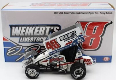 ACME 2022 DONNY DIETRICH #48 WEIKERT'S LIVESTOCK, INC 1:18 SPRINT *NEVER OPENED*