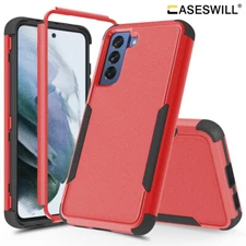 For Samsung Galaxy S25 S24 S23 S22 S21 FE Ultra 5G Shockproof Armor Case Cover