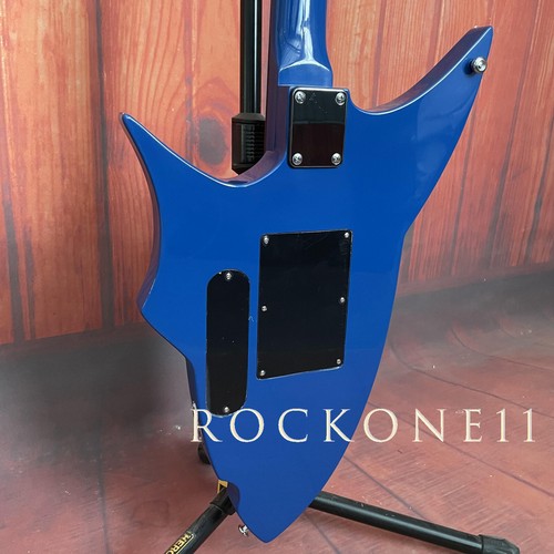 Blue Jay Turser Shark Electric Guitar 6 Strings HSH Pickups Tremolo Bridge - Picture 9 of 9