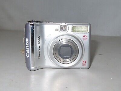 Canon PowerShot A550 7.1MP Digital Camera with 4x Optical Canon PowerShot A550 7.1MP Digital Camera with 4x Optical