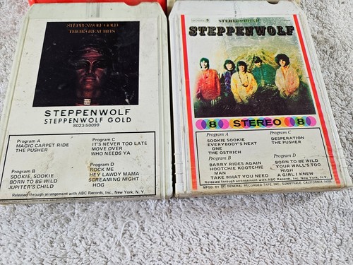 Steppenwolf 8-Track Lot of Four. FREE SHIPPING! - Foto 2 di 5