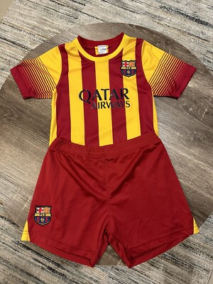 Away Kit Senyera Shirt FC Barcelona 2013-14 Away Jersey Senyera