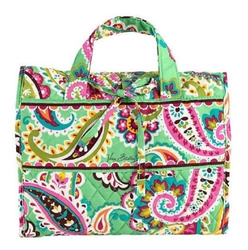 Vera Bradley Hanging Organizer Jewelry Travel Cosmetic Case New eBay