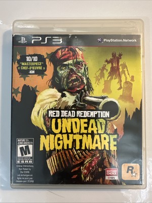 Red Dead Redemption: Undead Nightmare (Sony PlayStation 3, PS3, 2010) Tested