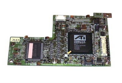 Graphics Card Dell 3E756 ATI Mobility Radeon 16MB Video Board - Plug-in Card