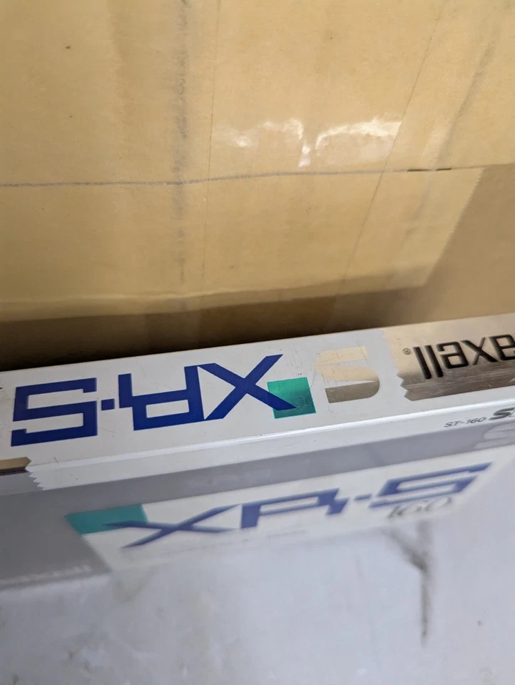 RARO Maxell XR-S ST-160 Super VHS S-VHS | VHS en blanco súper excelente resolución  Foto 4 de 4