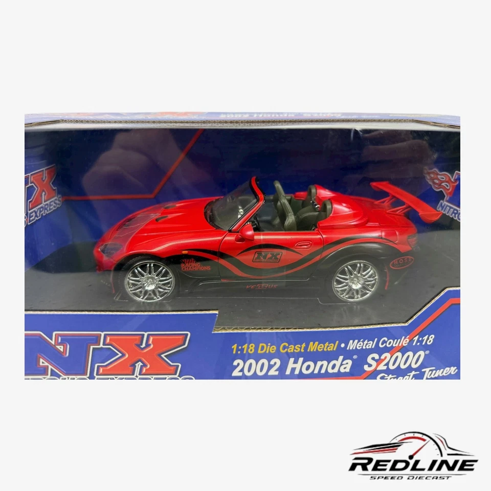 🎌🎌Ertl American Muscle 2002 Honda S2000 Street Tuner 1:18 B3🎌🎌 Foto 2 de 4