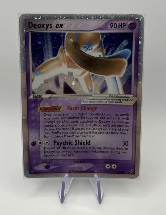 Deoxys Ex (Defense Forme) - 99/107 Deoxys Holo Rare - NM - POKEMON TCG Card