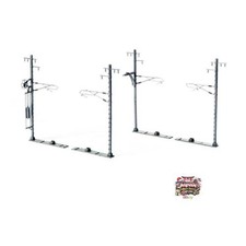 KATO N Gauge Single-Track Wide Overhead Line Pole Gray Pack of 20 23-066-1 Model